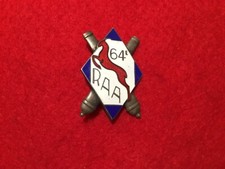 ARTILLERIE. 64 RAA