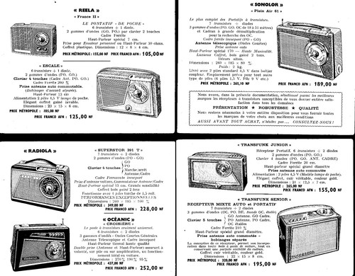 Publicités radiola - publicités, :