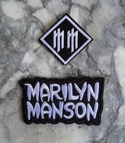 Patchs marilyn manson 2 - x,