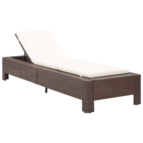 Transat avec coussin marron - transat,