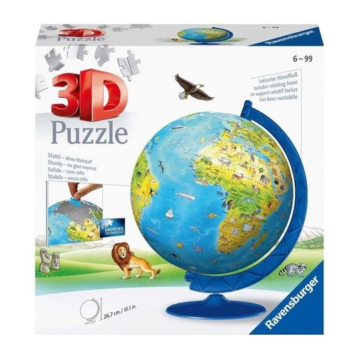 Puzzle globe terrestre - globe, 180
