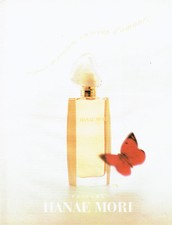 Publicité Advertising 107  1995  Parfum femme Hanae Mori