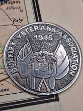 Médaille Plaque Dunkerque