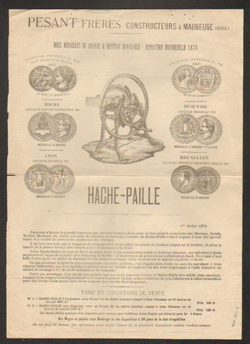 Maubeuge hache paille - maubeuge, hache-paille