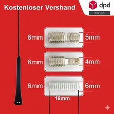 Antenne de toit universelle AM/FM 24 cm pour Boxer M4 M5 M6