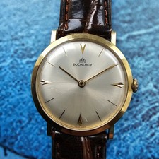 Montre homme vintage Bucherer