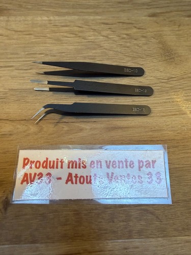 Lot pinces brucelles - 3,