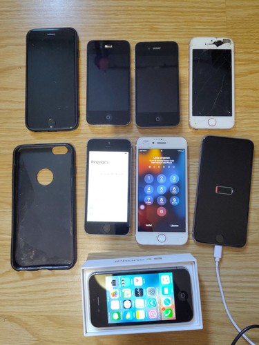 Lot iphone a réparer - a,