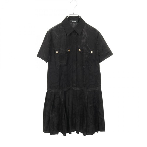 Robe boutonnée versace medusa - boutonnée,