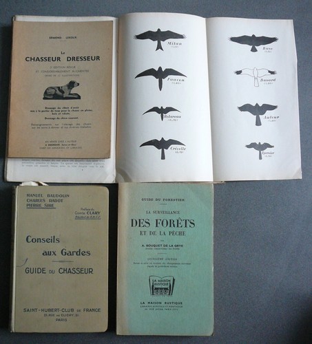 Chasse ouvrages sur la - chasse., 4