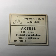 Junghans 73, 79, 99 Nr. 34101  - 12 Pièces antichoc - neuf -