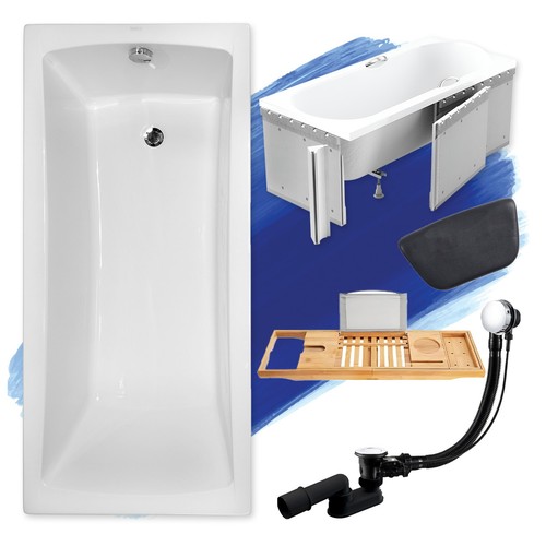 Baignoire rectangulaire optima - rectangulaire,
