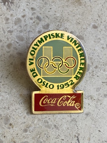 Pin coca cola oslo 1952 - pin’s, coca-cola
