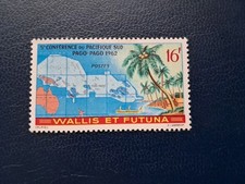 1962.WALLIS ET FUTUNA YVERT N°161 Neuf*Charnièr 5eme CONFERENCE DU PACIFIQUE SUD