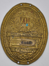 Plaque de métier - ÉPERNON