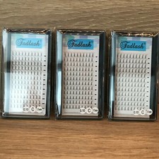 Extensions de cils individuels Eyelash C – 0.10 – 11mm - LOT DE 3