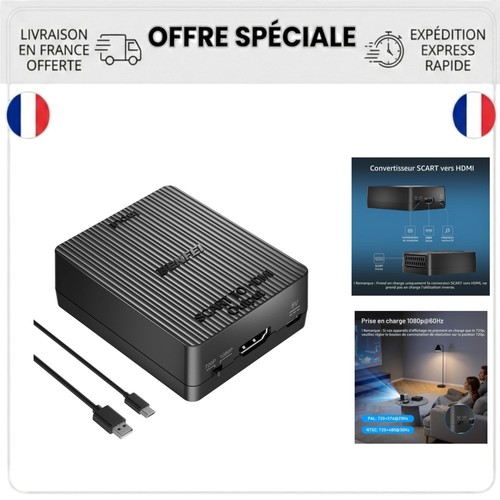 Adaptateur péritel vers hdmi - péritel,