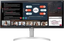 Moniteur LED LG 34WN650-W 34"