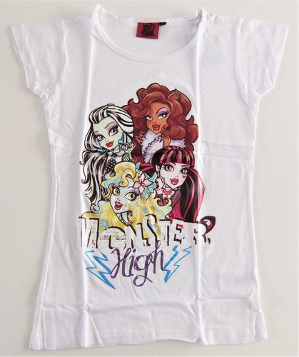 Shirt monster high blanc - t-shirt,