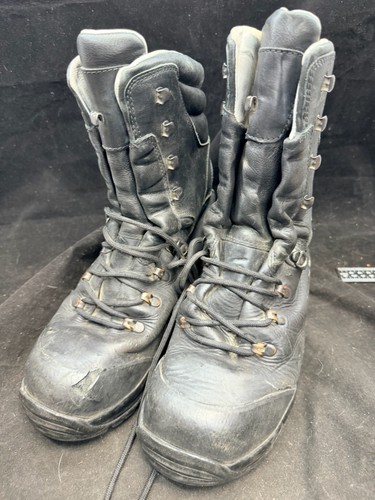 Bottes combat cuir - en,