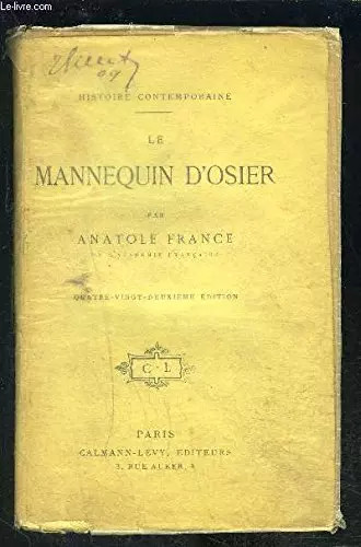 Mannequin osier france - mannequin, d