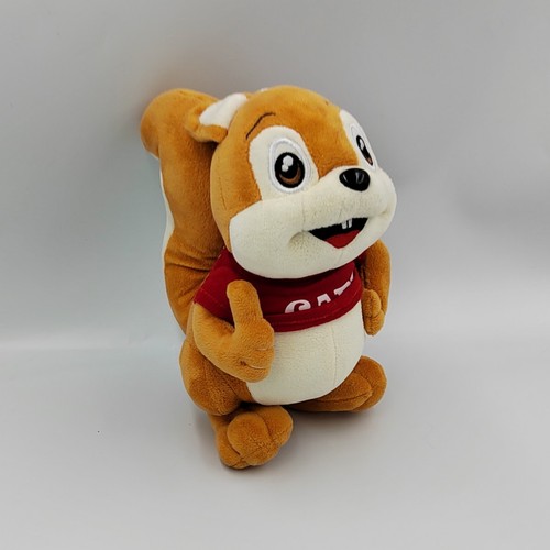 Peluche écureuil marron - , pull