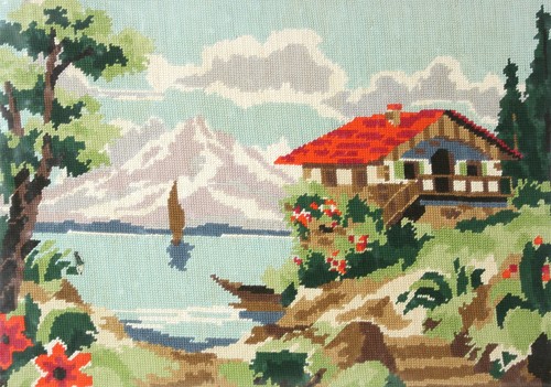 Tapisserie vintage suisse - vintage,