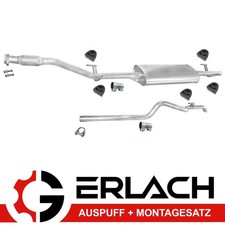 Pot d'échappement pour Sprinter 210D 212D 310D 312D 2.9 TD 3550mm échappement...