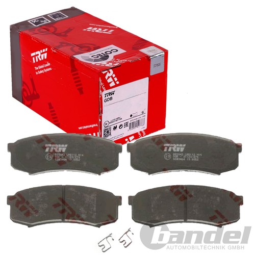 Trw plaquettes frein - trw, de