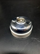 Ancien interrupteur porcelaine