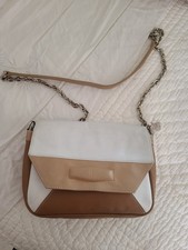 SAC A MAIN SACOCHE CUIR BEIGE LONGCHAMP MODELE ROSEAU