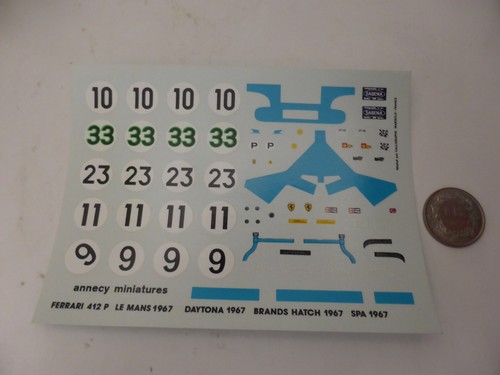 Annecy amr decals for ferrari - decals,