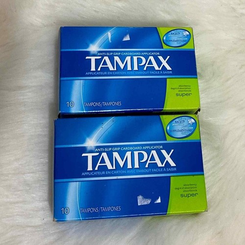 New 2pck tampax - tampax, anti