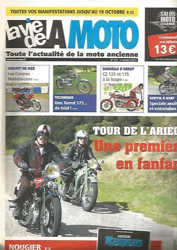 Vie moto n 763 - vie, de
