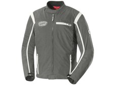 iXS Veste/Blouson en Tissu Ridley Gris-Beige Blouson Moto En Coton & Polyamide