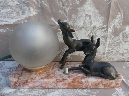 Ancienne lampe art - -, 2