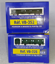 REE -  Lot de 2 Fourgons  Dd2