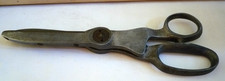 outil ancien grand ciseau de tailleur / couturière ZIG-ZAG 26 CM / + - 1940
