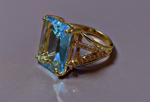 Bague plaqué bijou fantaisie