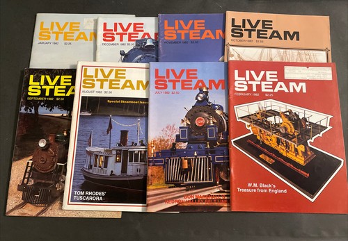Vintage magazine live steam - steam,