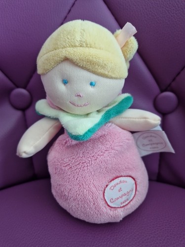 Doudou compagnie rose - doudou, et