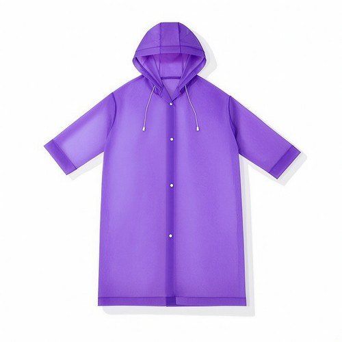 Imperméable long avec boutons - imperméable,