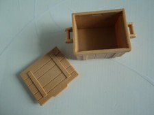 PLAYMOBIL caisse beige western