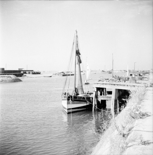 Courseulles 1960 le port - -,