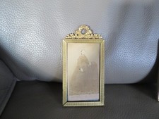 Ancien cadre photo - photo, métal