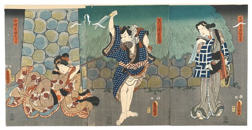 Toyokuni iii japon gravures - toyokuni,
