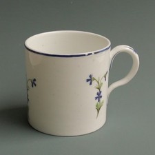 2/2-Tasse Litron - Porcelaine - Niderviller - Décor Barbeaux - Fin XVIIIe