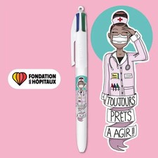 BIC STYLO 4 COULEURS COLLECTOR