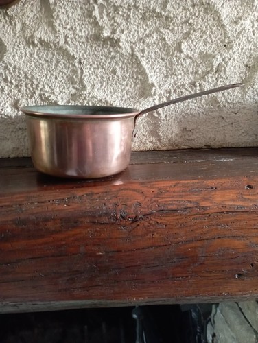 Casserole cuivre ancien - casserole,