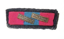 RAPPEL DE MEDAILLE  DEFENSE NATIONALE BARRETTES ARME BLINDEE + F.F.A.